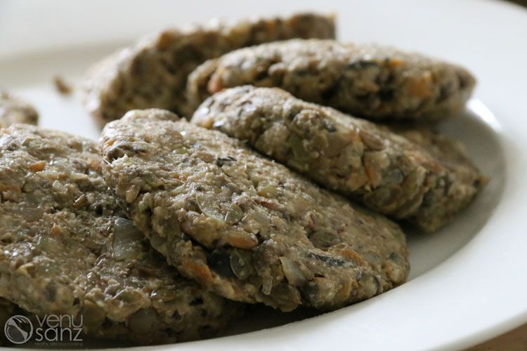 Hamburguesas de lentejas