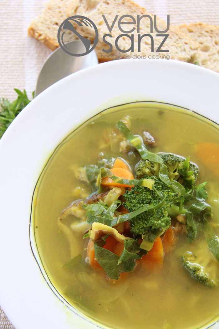 Sopa depurativa de verduras | Venu Sanz Sopa depurativa de verduras | Venu Sanz