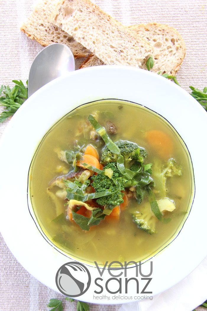 Sopa depurativa de verduras | Venu Sanz Sopa depurativa de verduras | Venu Sanz