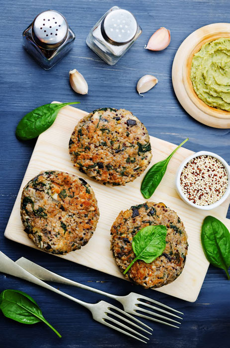 Hamburguesas veganas