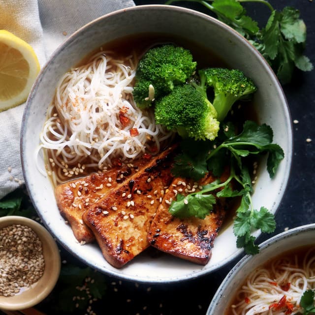 Ramen con verduras