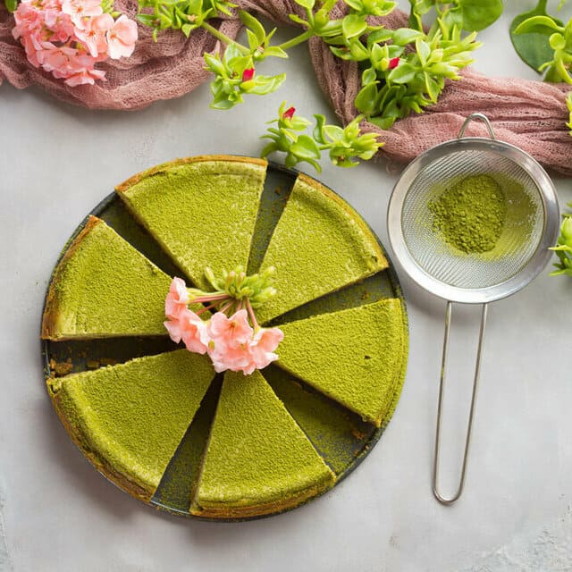 Bizcocho de Matcha